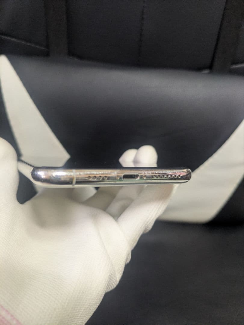 有機EL　iPhone　11 promax 256gb 銀　SIMフリー　24