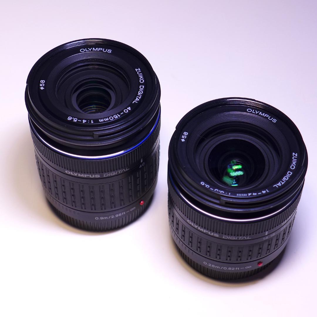 OLYMPUS ズームレンズ 14-42mm 40-150mm セット