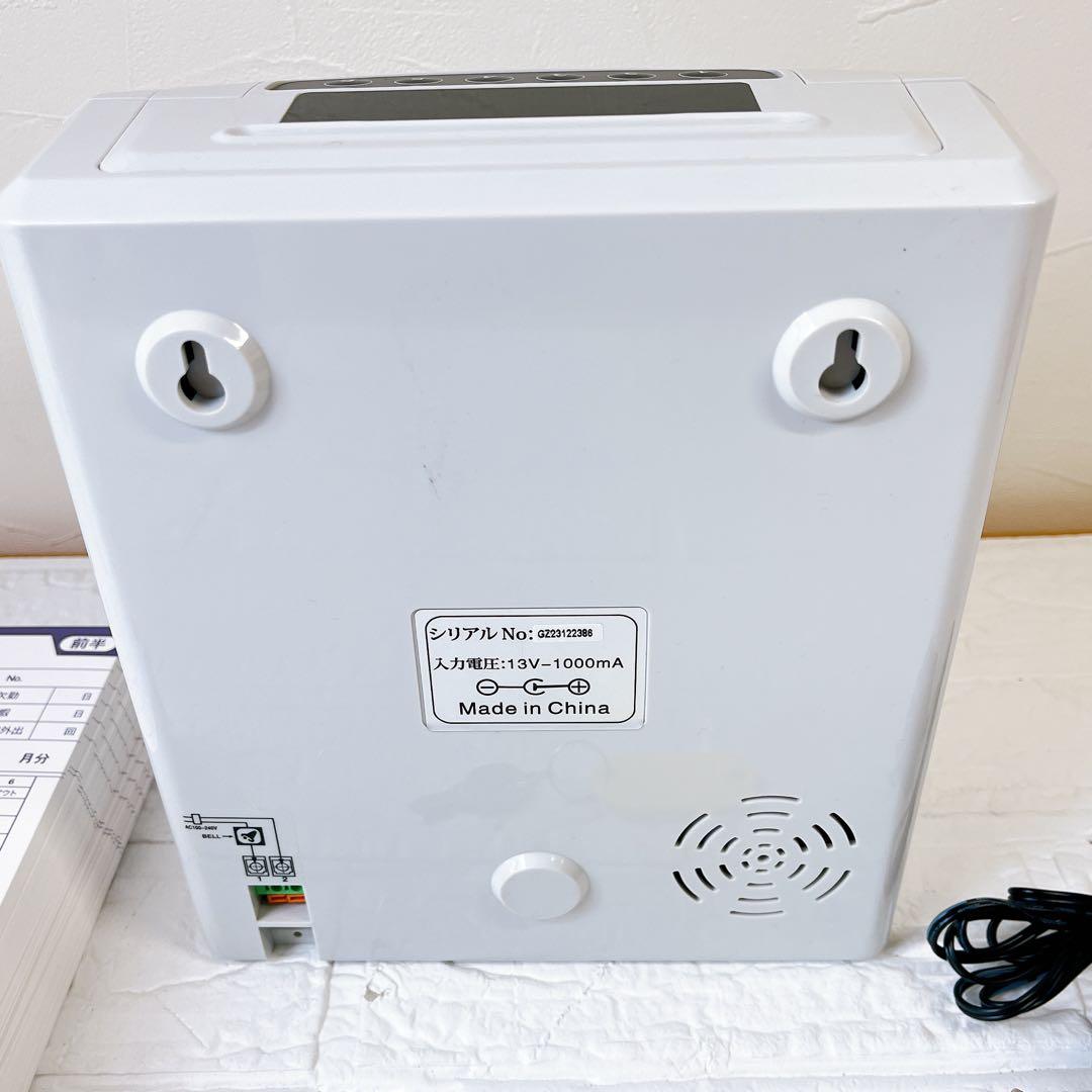 【動作品】VOICE VT-1000 タイムレコーダー 出退勤 勤怠管理 打刻機