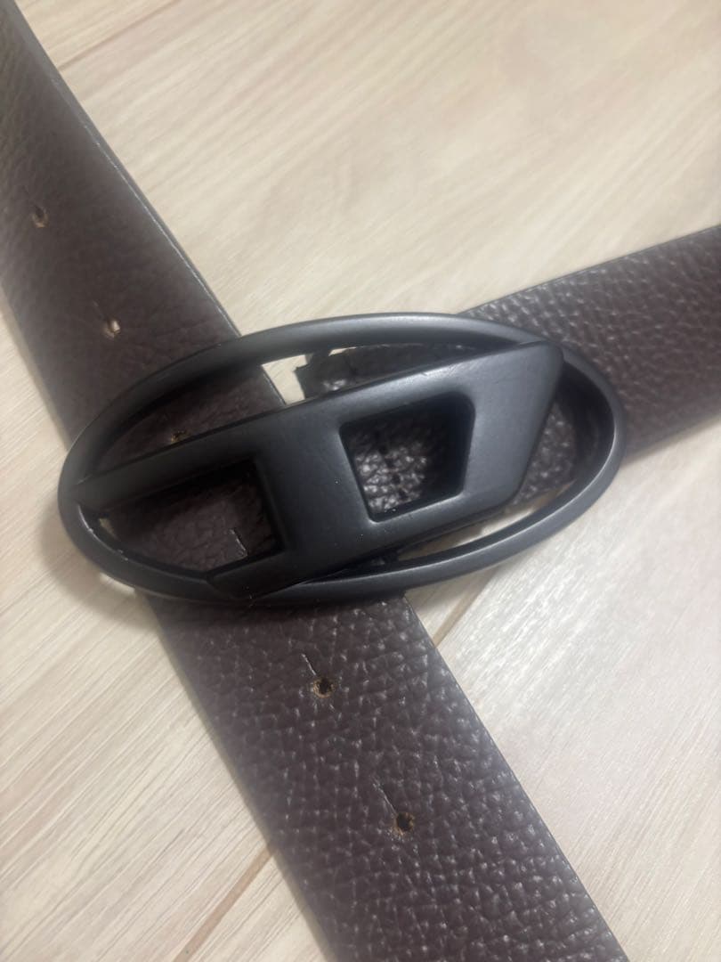 DIESELベルト 正規品 店舗購入 リバーシブル