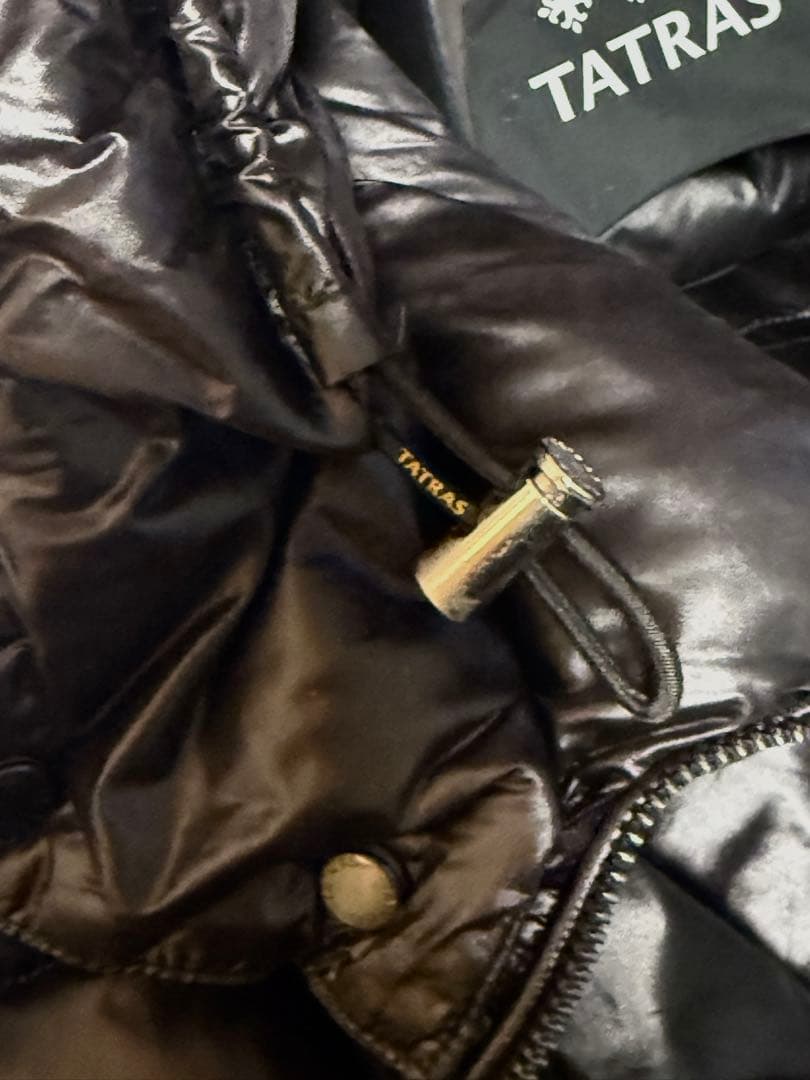 TATRAS ブラック ダウンジャケット メンズ