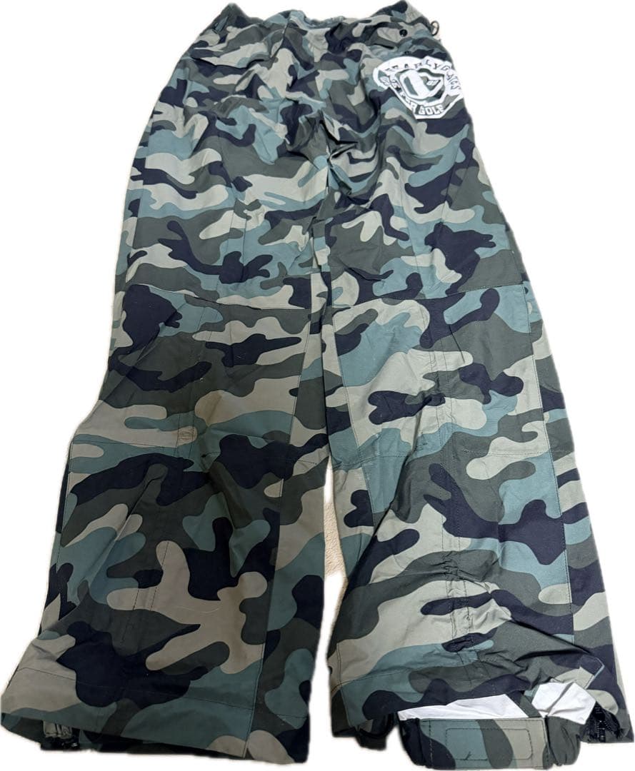 パーリーゲイツ　レインウェア　上下　セットアップ　カモフラ　迷彩　サイズ4