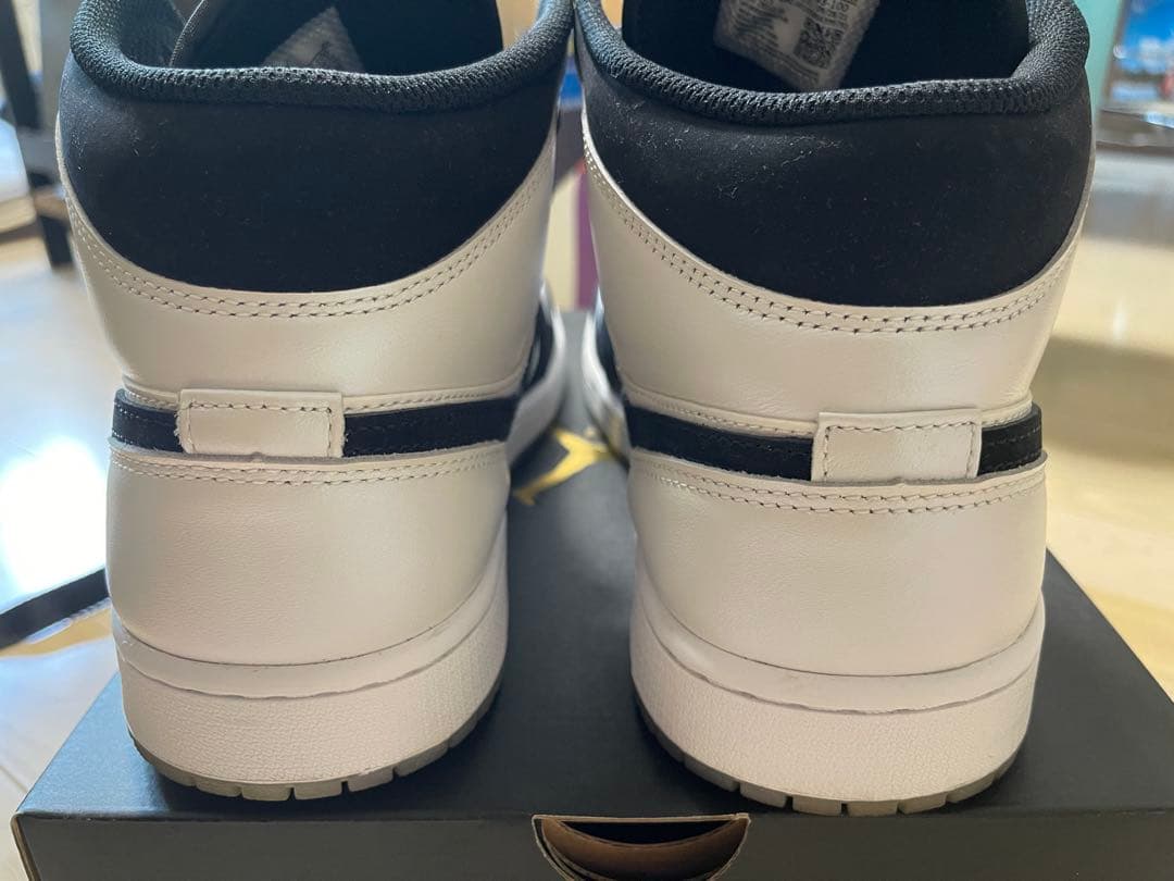 シューズ(男性用) Nike Air Jordan 1 Mid \"Omega/Black/White