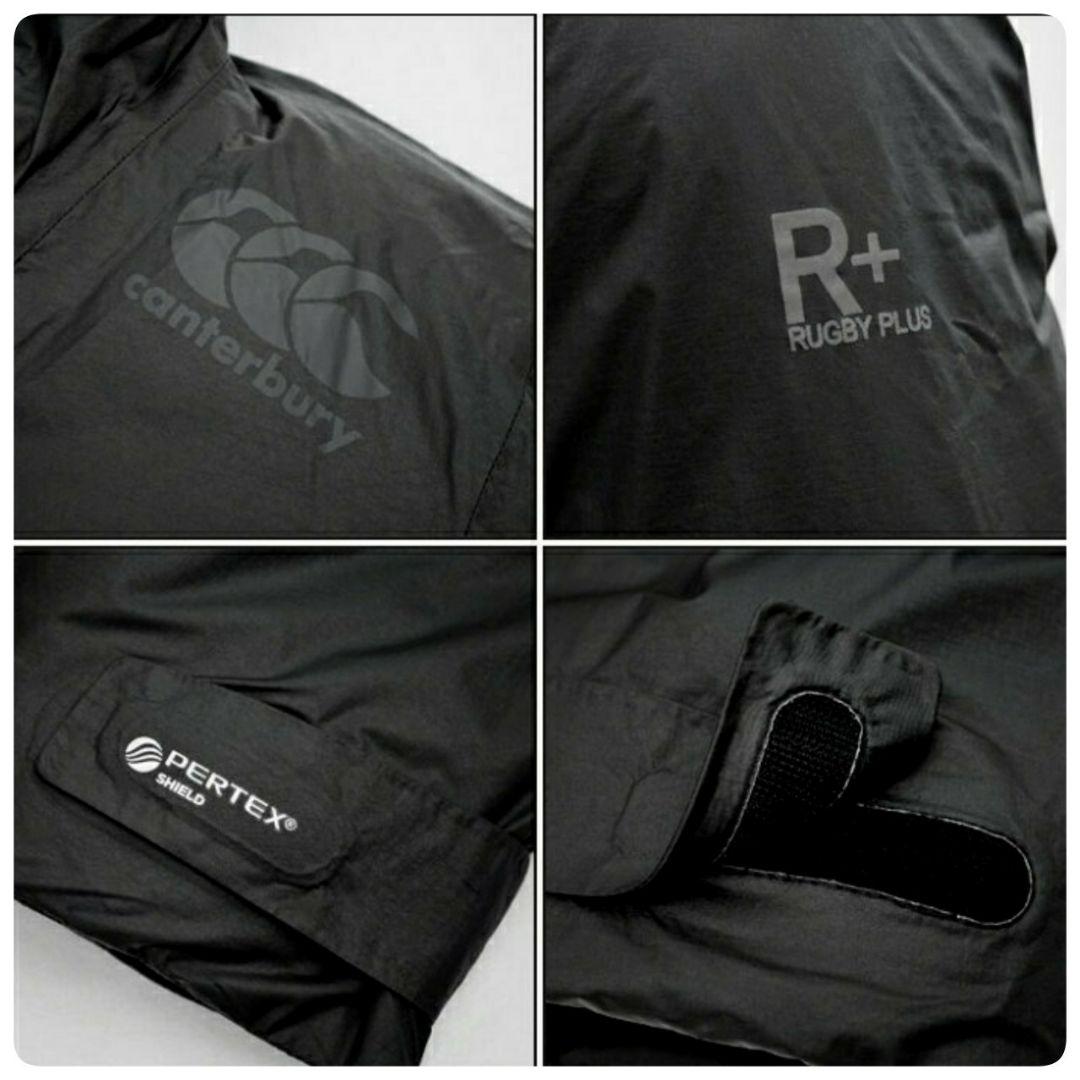 新品75,900円 カンタベリー RUGBY+ PERTEXナイロンダウンコート