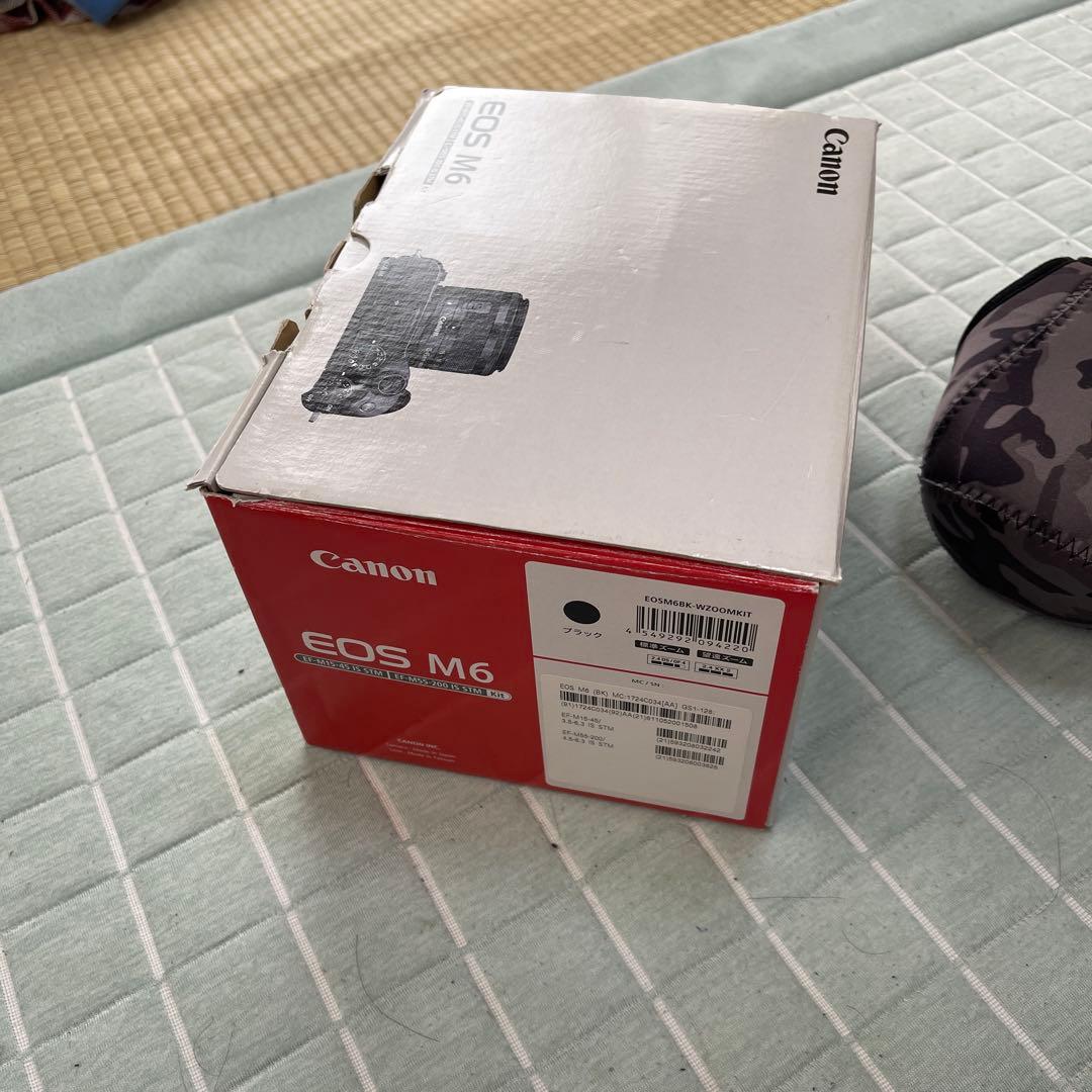 Canon EOS M6 ミラーレスカメラ ダブルズームキット