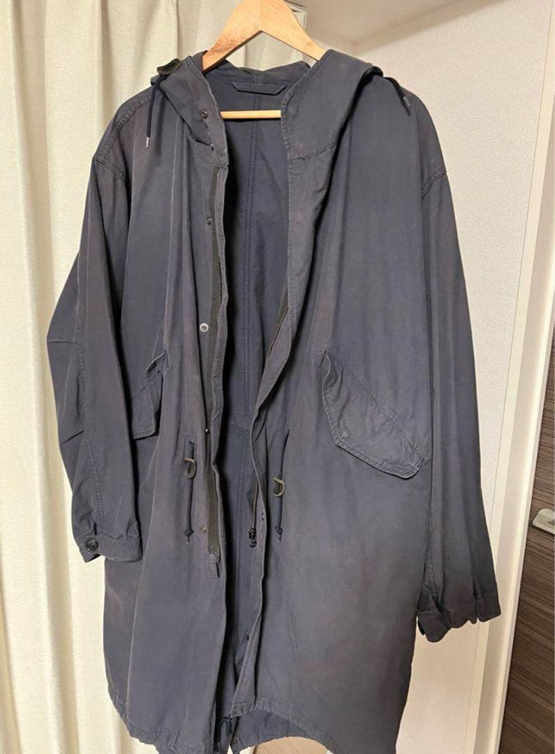 【COMOLIコモリ】 I01-04005 タイプライターモッズコートsize3