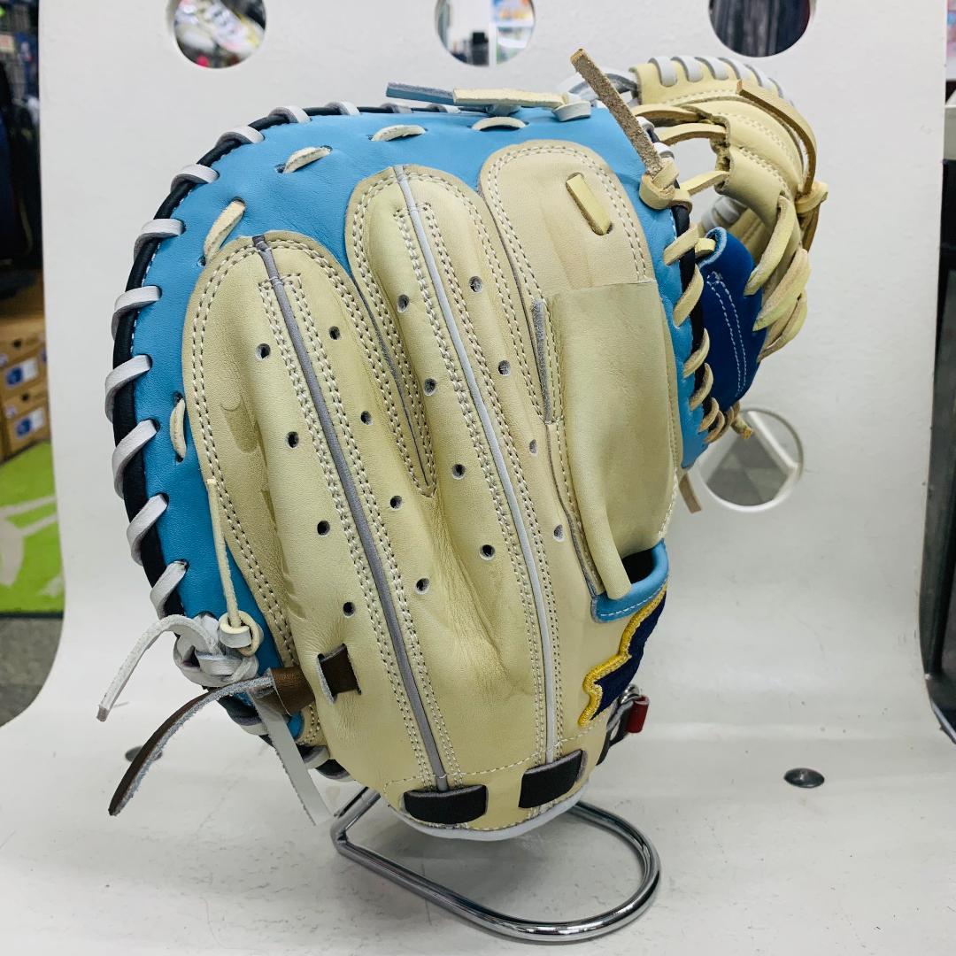 エスエスケイ　限定　軟式用　捕手用　カラフルミット　SMRCM123　型付け済み