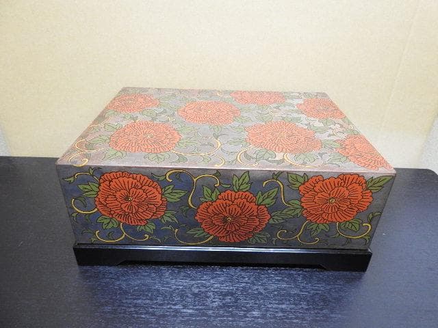 花模様文箱　MA416