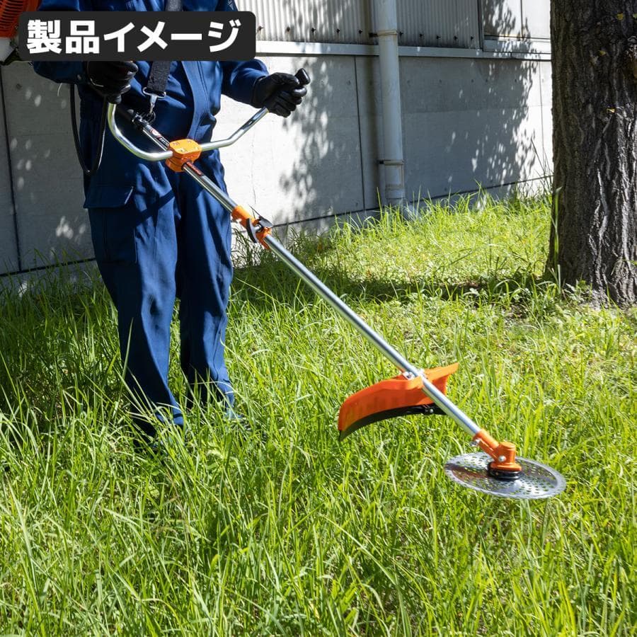 5種類アタッチメント付ワイヤーブレート 52cc強力草刈機