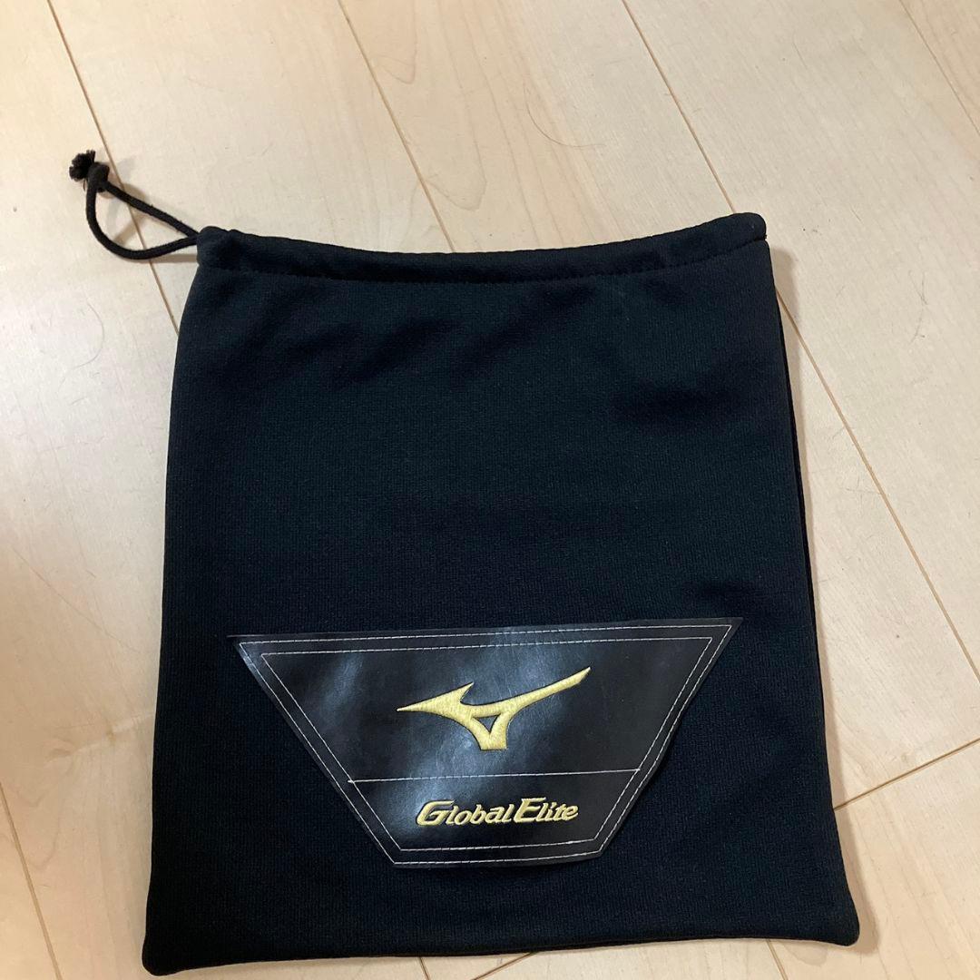 MIZUNO 軟式グローブ 外野手用 ヌートバーモデル ブラック/ブラウン