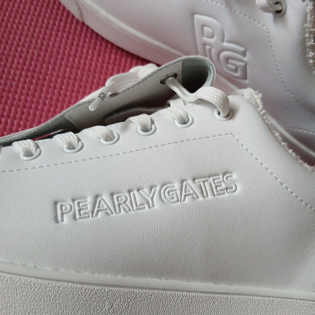 値下 PEARLY GATES キルトタン付 ゴルフシューズ 27.5