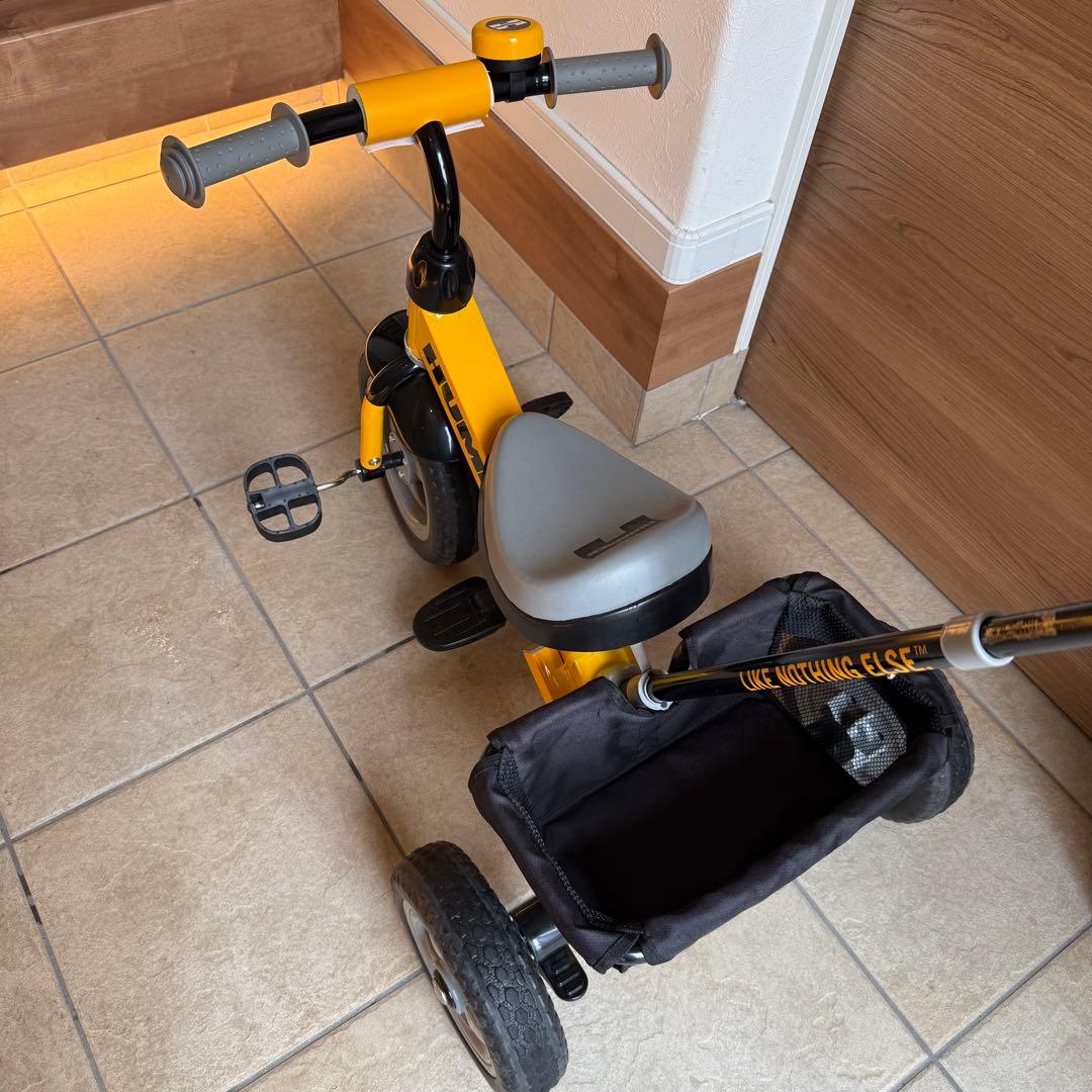 HUMMER 三輪車 自転車 ハマー 手押し棒付き