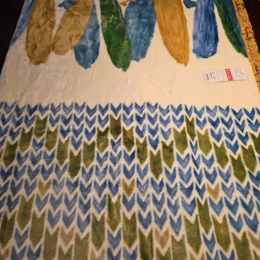 西川リビングニューマイヤー 毛布、 Borelyニットヘヘ縁縁 140x200