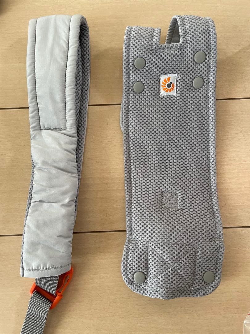 【美品】エルゴ オムニ360 クールエア メッシュ グレー 抱っこ紐