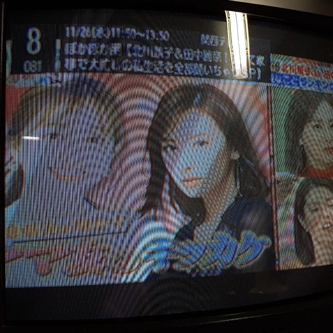 87年製 SONYブラウン管カラーテレビ14型 映像・音声(大小)確認済み