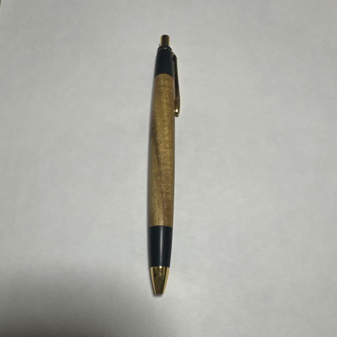 ［美品］ ボナンペン槐　シャープペンシル0.5m 真鍮金具　箱付き