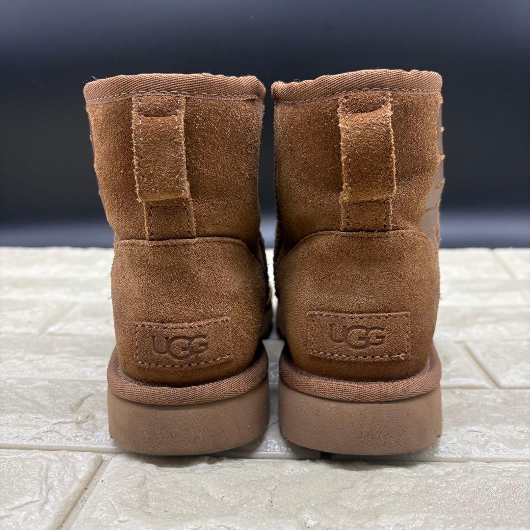 ❤️美品❤️ UGG ムートンブーツ　1108231 クラシックミニ ラバーロゴ