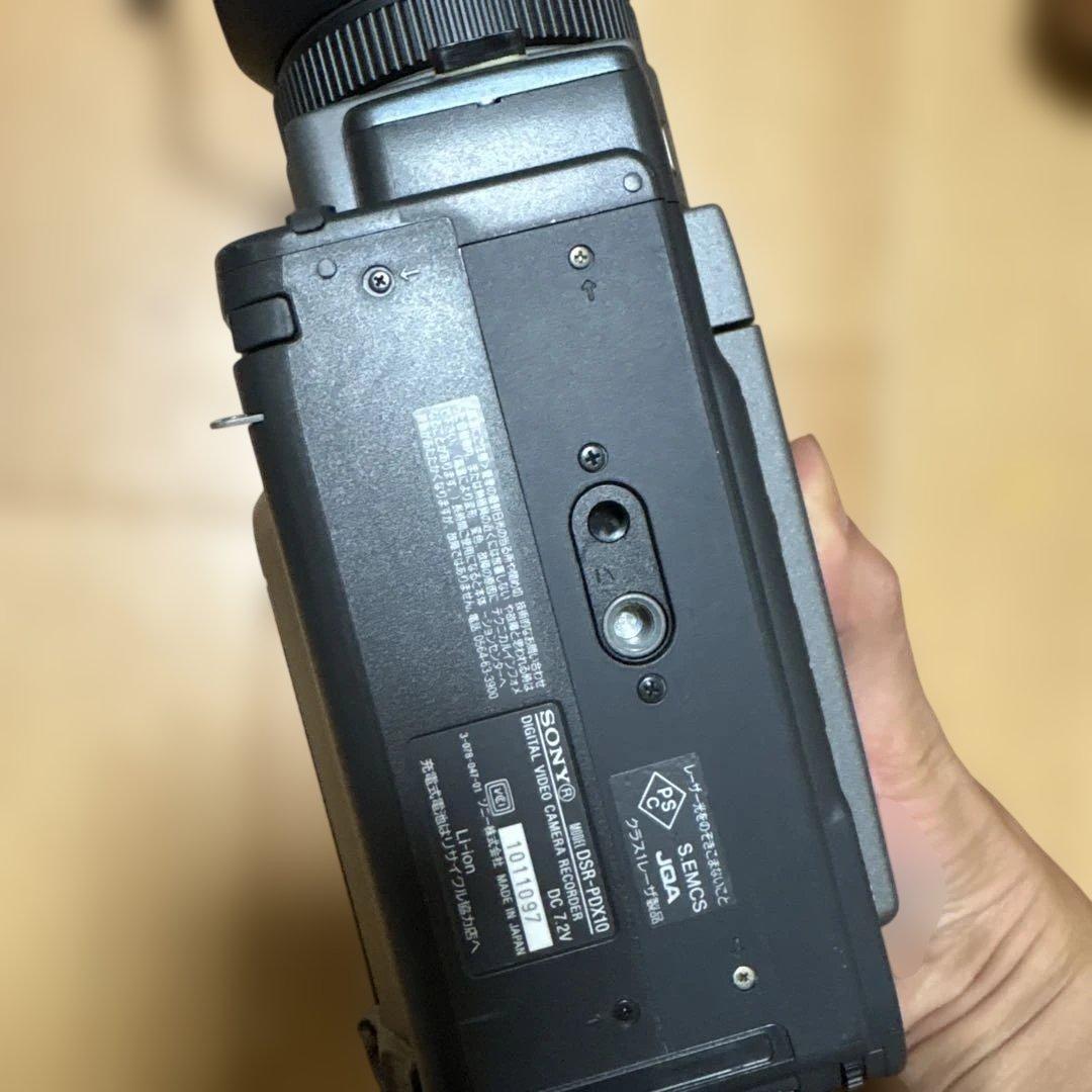 SONY DVCAM ビデオカメラ 12倍ズーム