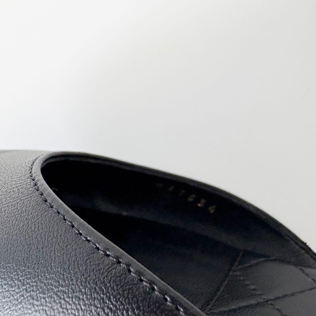 CHANEL シャネル ココマーク 装飾 パールスリングバック フラットシューズ