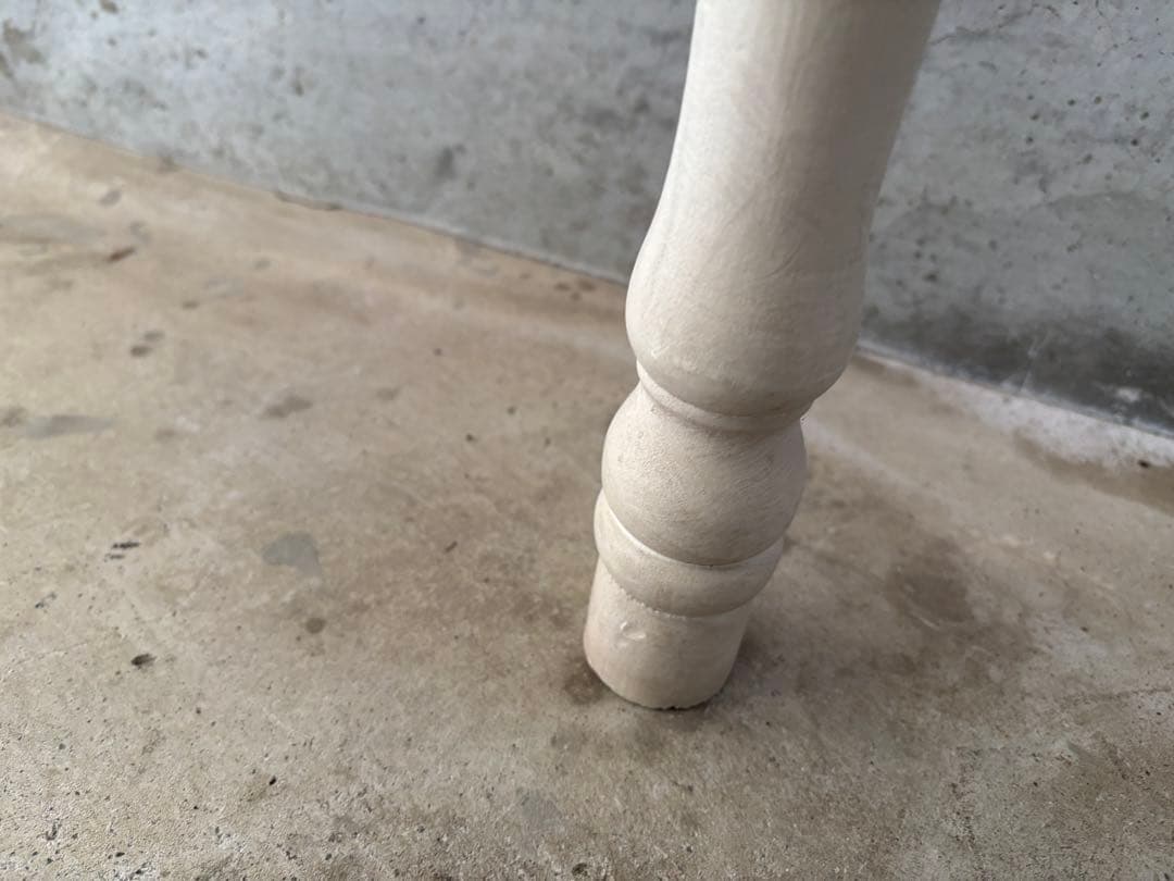 【超お宝品】昭和レトロ　コンソール木製テーブル　引き出し付き★かなり可愛いです