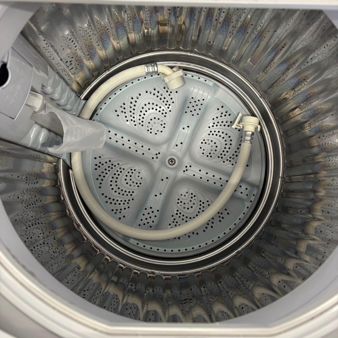 971⭕️洗濯機　SHARP　乾燥　5キロ　一人暮らし　設置無料　安い　綺麗