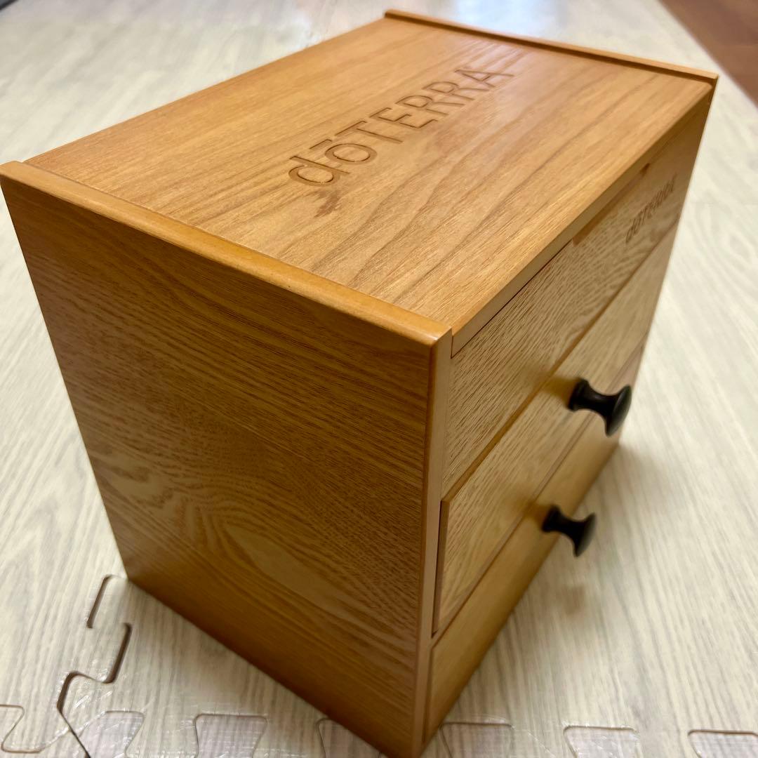 ドテラ doTERRA オイルコレクション ウッドボックス 88 木製
