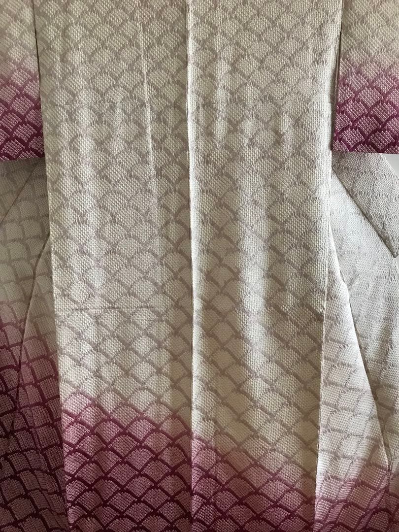 藤娘きぬたや 総絞り 訪問着　青海波