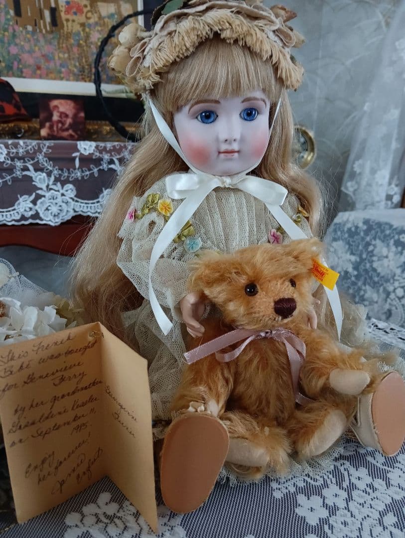 ビスクドール❤️作家ジェイミー・イングラート女史による精巧なスタイナーC　リプロ