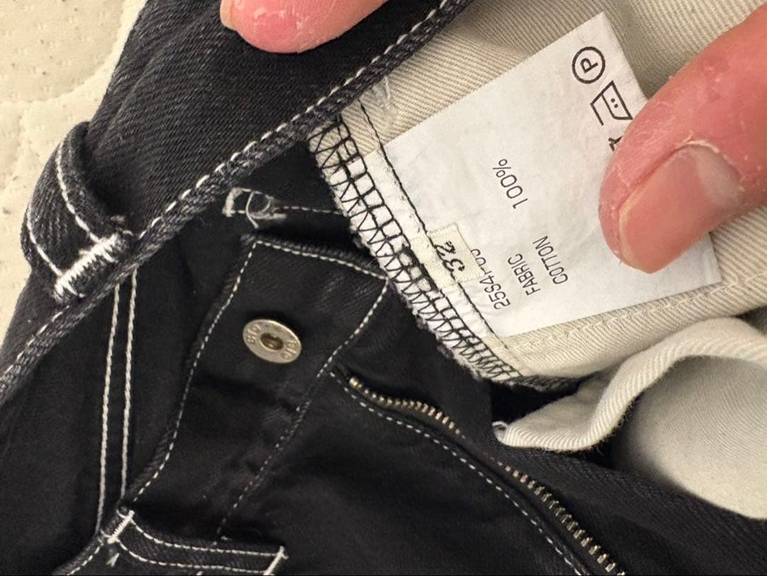 bio wear ブラックデニム