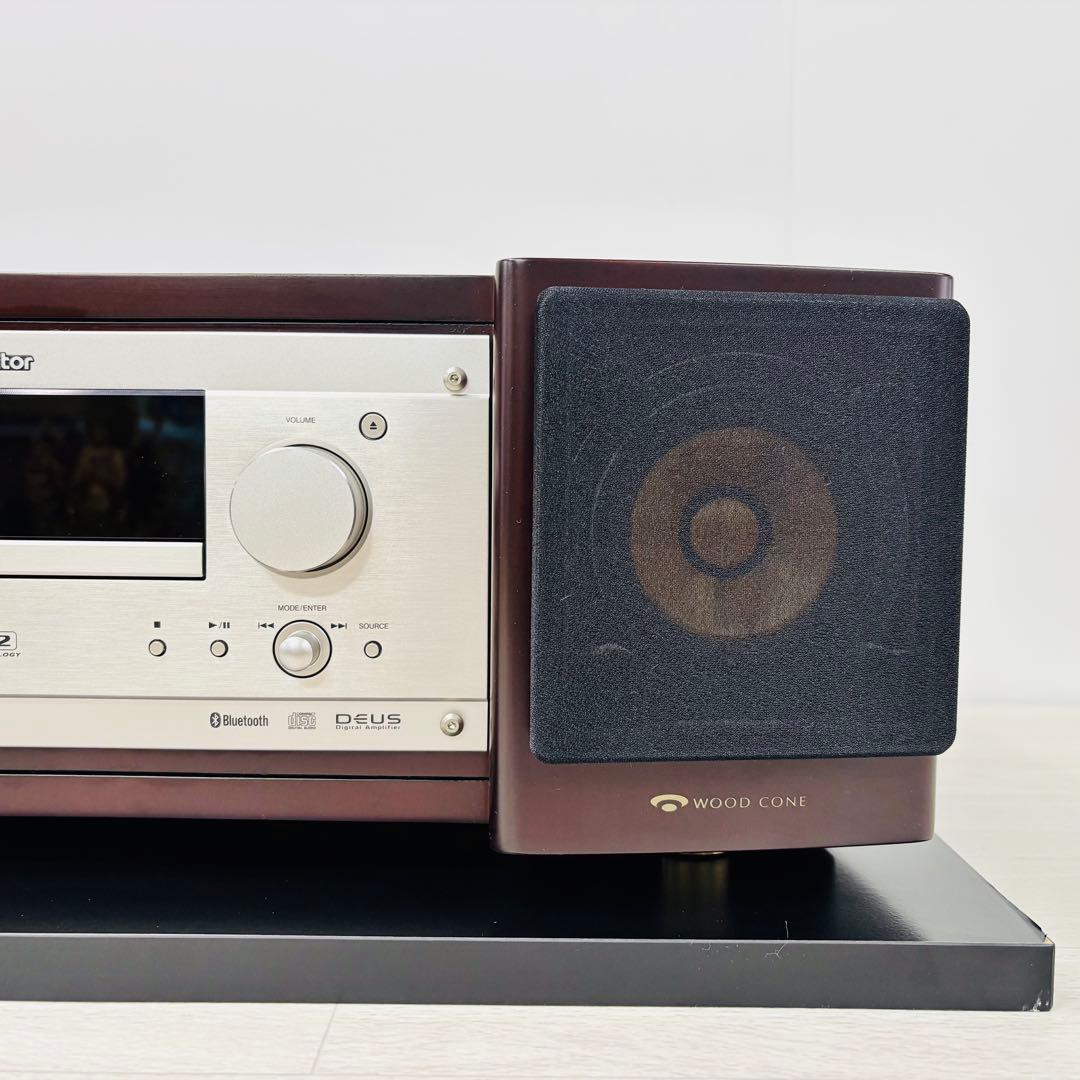 【10/28まで】美品 Victor ウッドコーンコンポ EX-B5 2022年