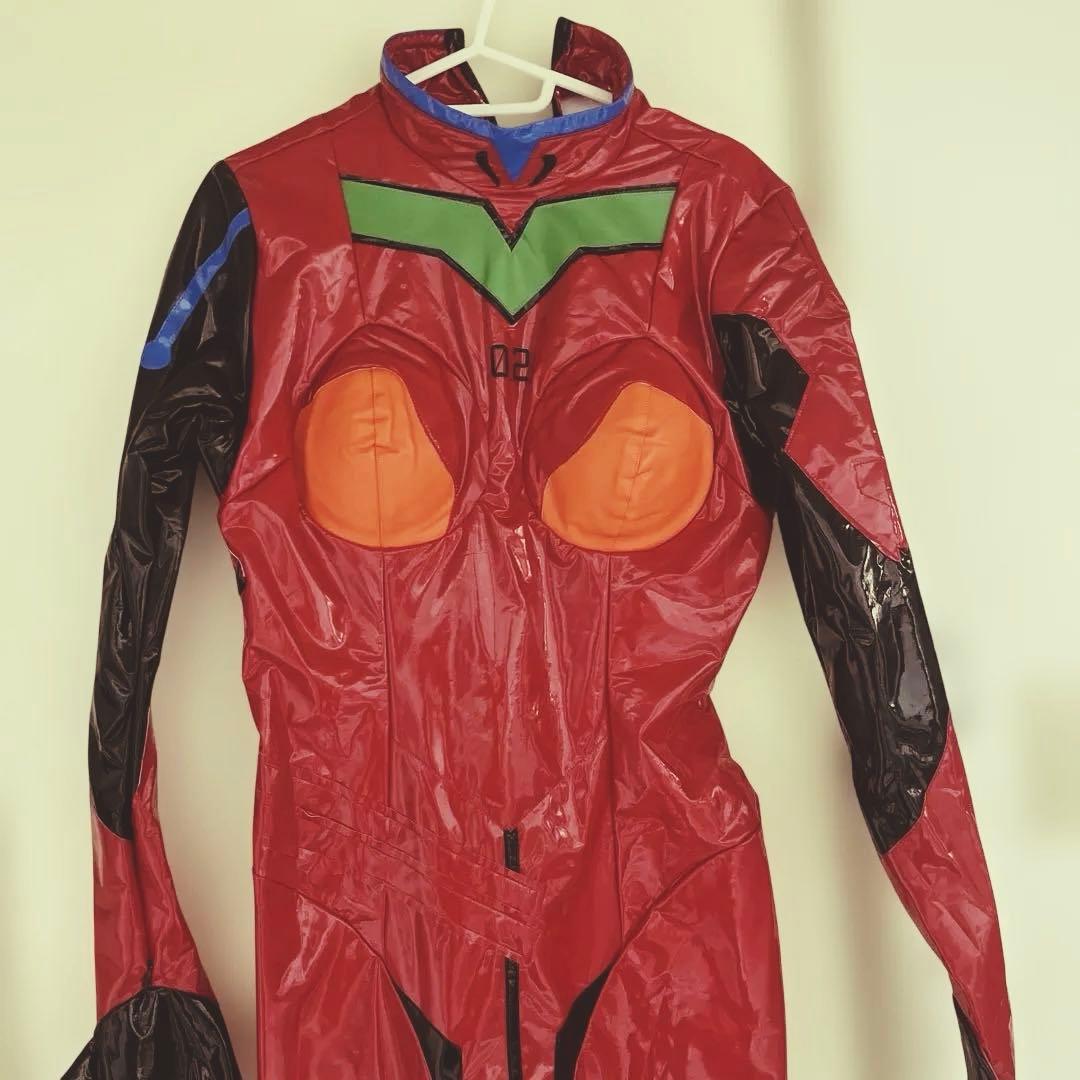 エヴァンゲリオン アスカ プラグスーツ　新品未使用　男性用