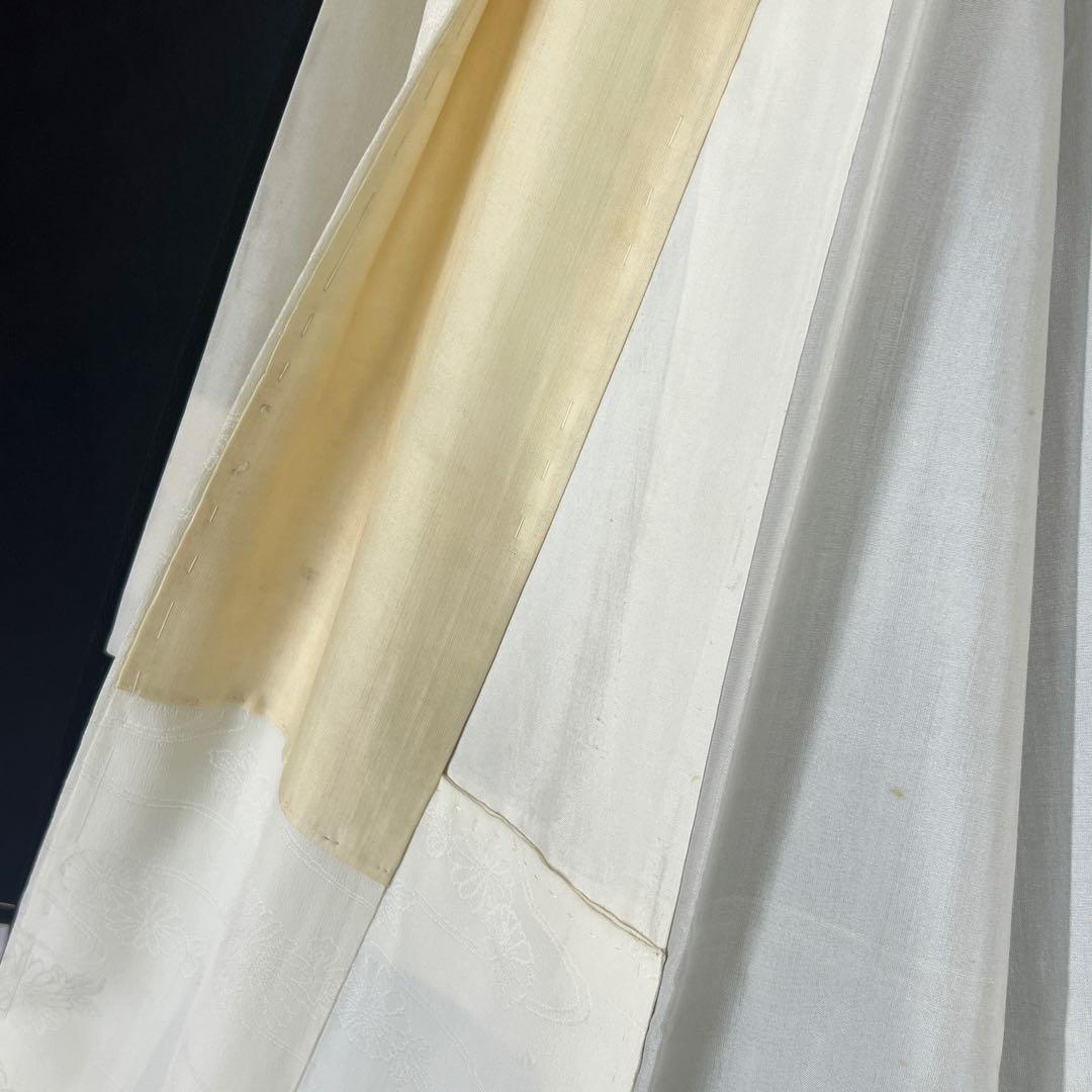 アンティーク着物　五つ紋入り　お召