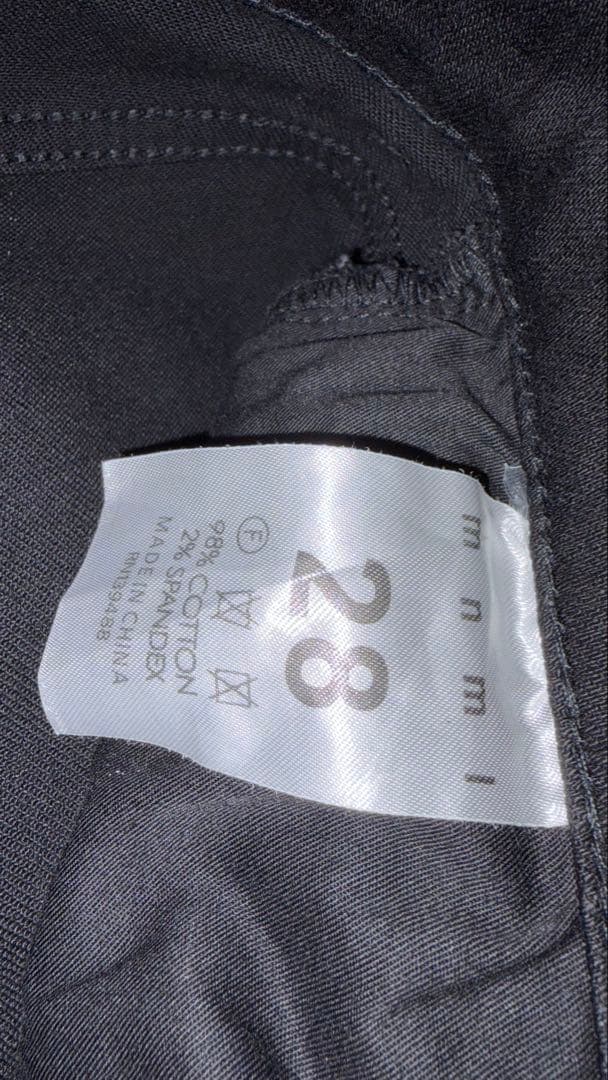 mnml ブラック スキニーデニム サイズ28