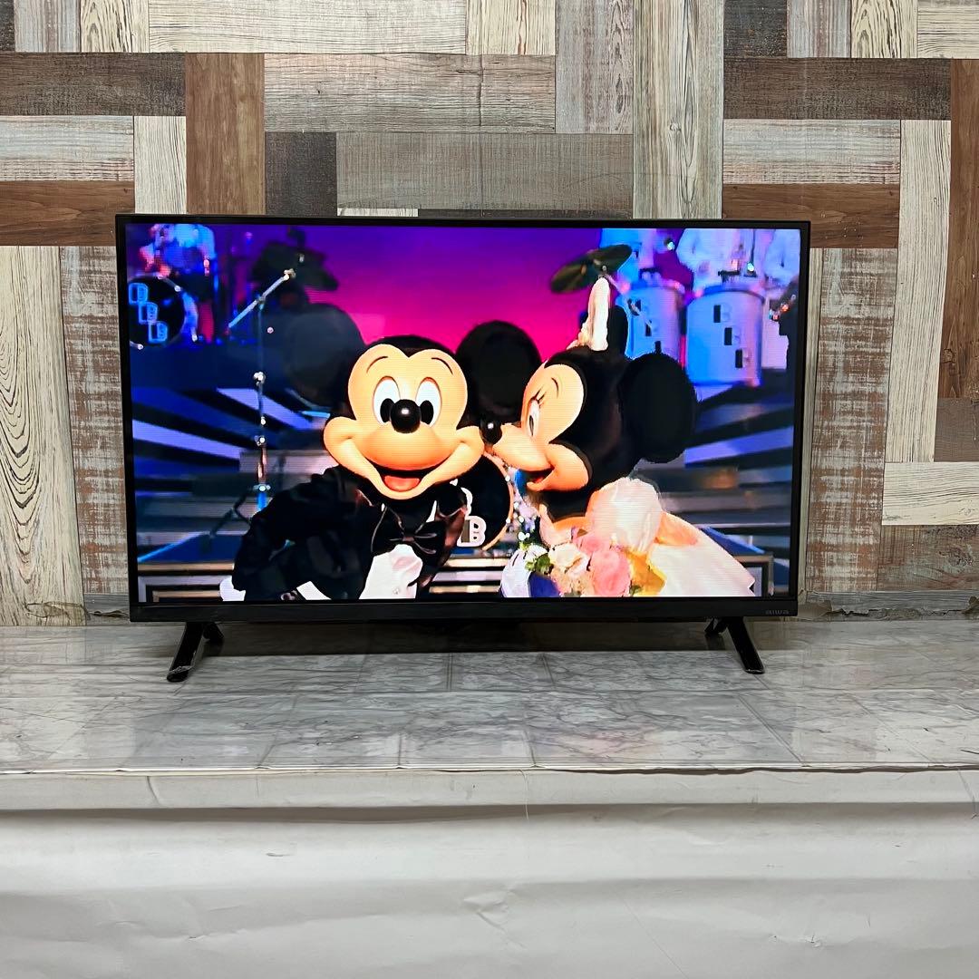 即日受渡❣️全国送料込3年前購入アイワ32型液晶テレビWチューナーベゼルレス