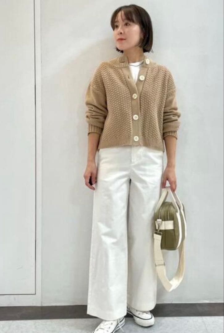 新品ヒューマンウーマン甘撚コットンチノパンツ サイズ　Xスモール