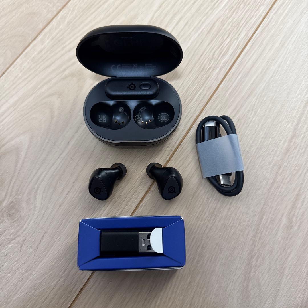 イヤホン steelseries ARCTIS GAMEBUDS BLACK