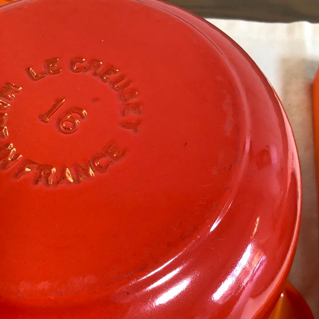 【美品】ルクルーゼ　ココットエブリィ18cm (インナーリッド付き)