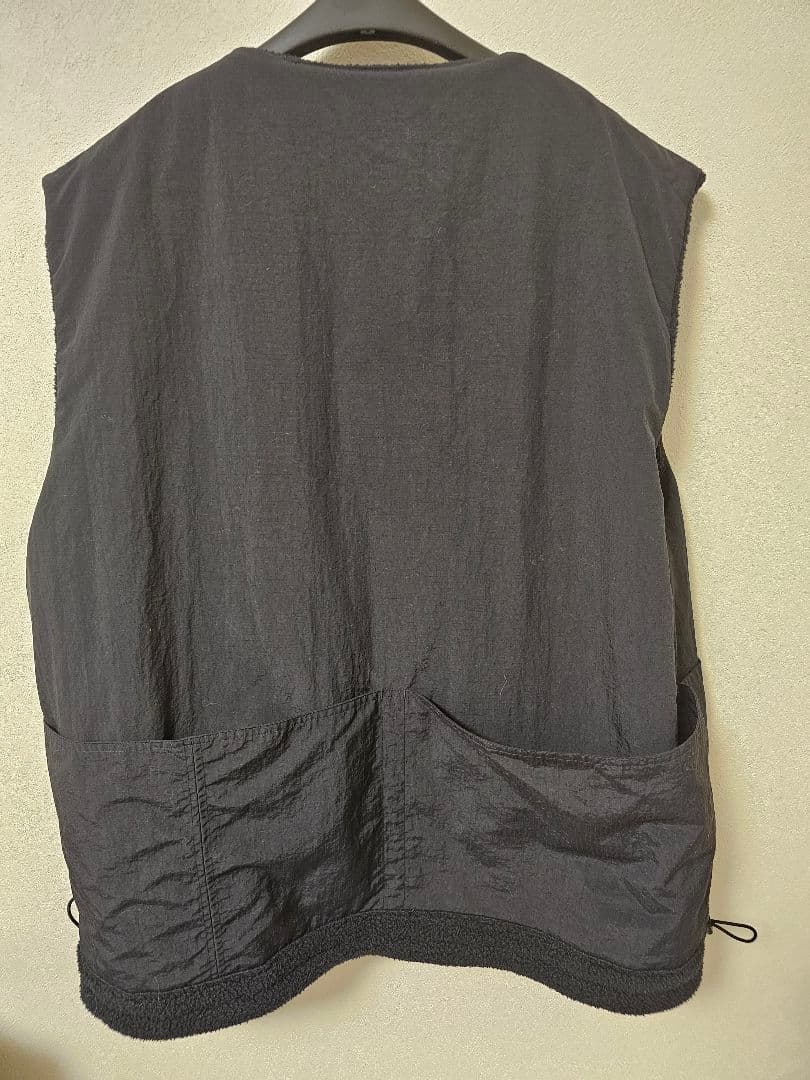 EEL Sunday Fleece Vest ベスト　ボア　リバーシブル　L