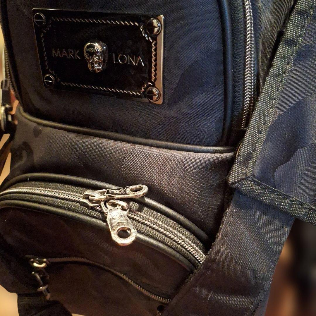 【美品】マークアンドロナ　キャディバッグ　ブラック