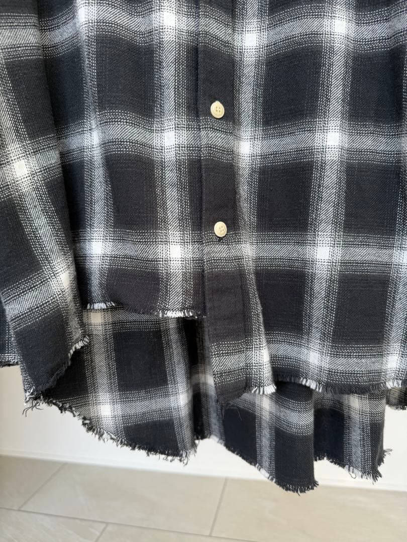 ウィムガゼット Stand Alone チェック柄シャツ