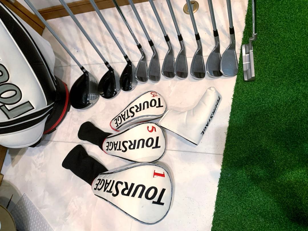 希少　完売　ツアーステージ　ゴルフクラブ　本格フルセット　V002 優しい