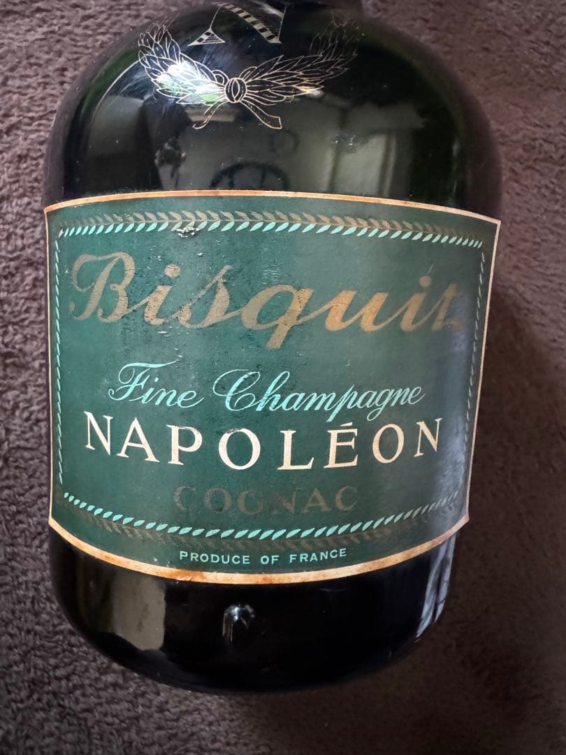 古酒　ブランデー　オタール　ナポレオン　ビスキー　税関スタンプ　未開栓