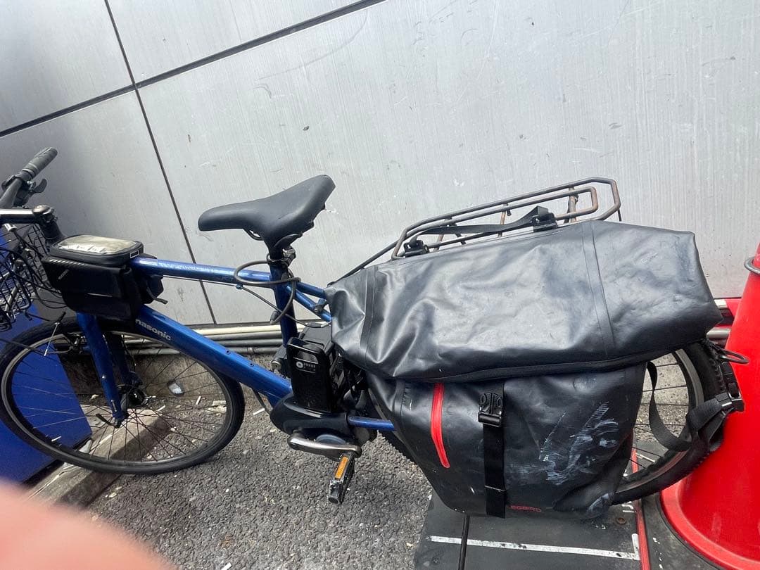 Panasonic jetter 電動アシスト自転車 青　引取限定