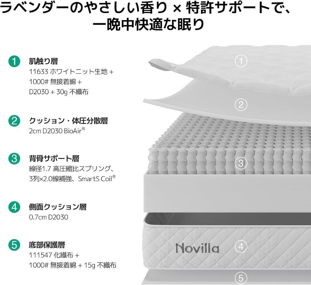 マットレス シングル 硬め 硬さ180N 高反発 高密度ウレタンフォーム