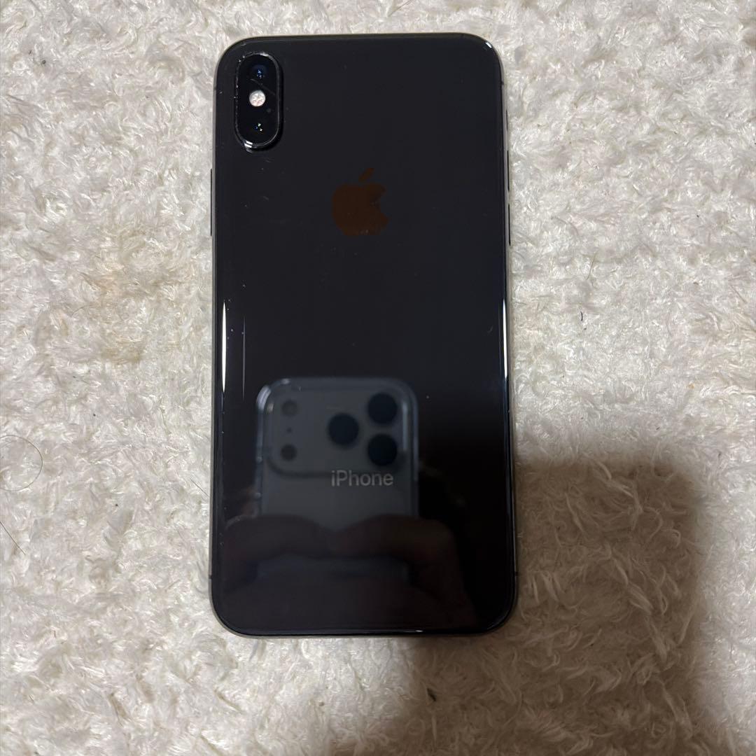 Apple iPhone X スペースグレー 256GB本体