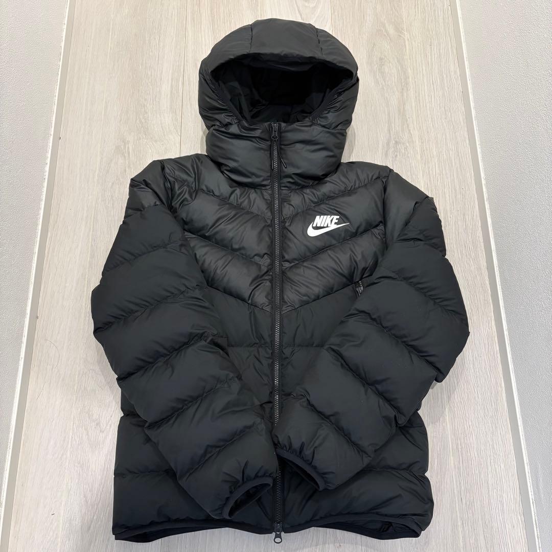 ナイキ Nike ダウンジャケット　ブラック　黒　メンズ　S
