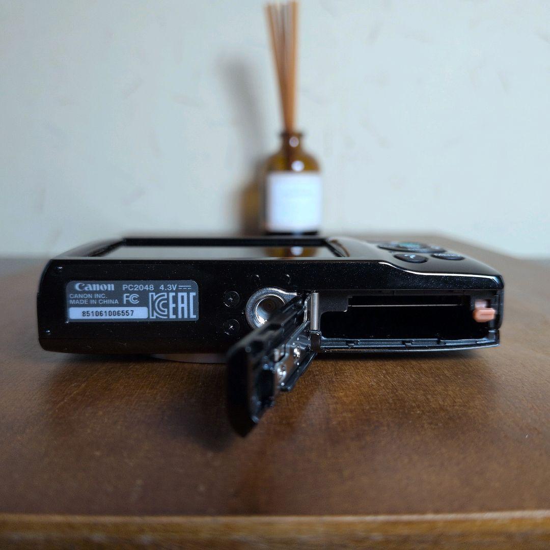 【極美品】Canon IXY 120 ブラック コンパクトデジタルカメラ