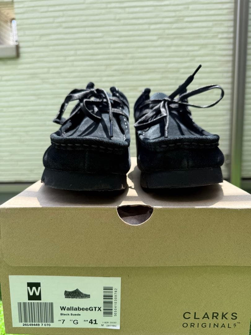 クラークス　ワラビー　CLARKS Wallabee GTX UK7 25.5