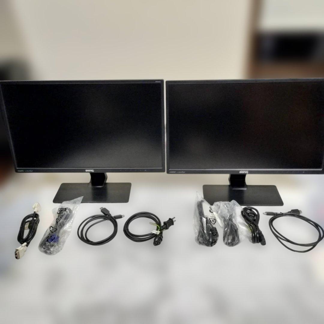 お買い得セット W11 BenQ 24モニタ2台 ゲーミング Ryzen7