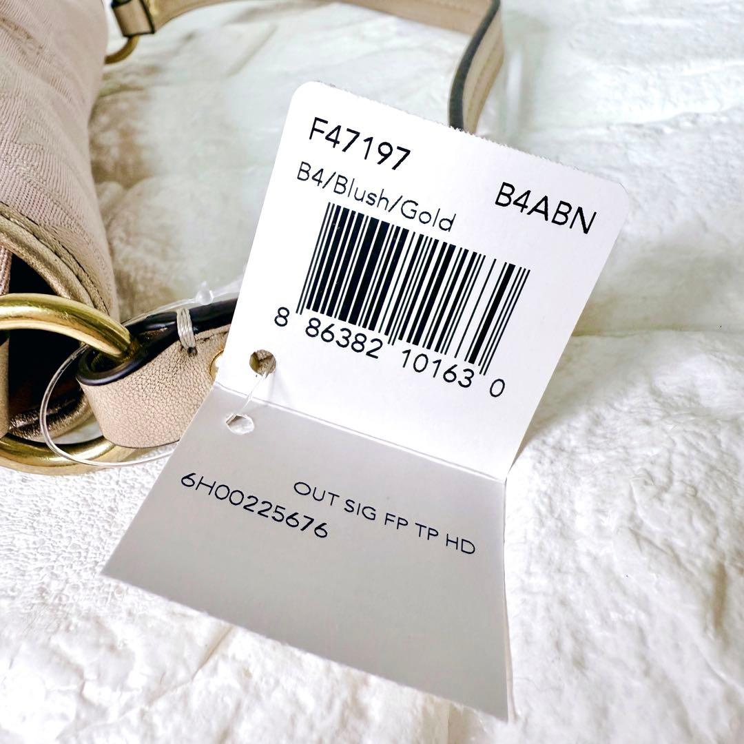 未使用✨COACH ワンショルダーバッグ アクセサリーポーチ シグネチャー